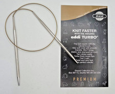 addi Turbo  Circular Knitting Needles by Skacel USA 24 inch 60cm US 8 Germany