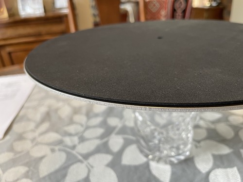 ISOPLATMAT 285 LP12 LINN SONDECK LP12 SDS ALUMINIUM BLACK AND 285 SOFT ISO MAT - Picture 7 of 7