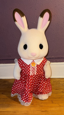 Sylvanian Families Freya Chocolate Bunny GIANT Big - 80cm / 31.5
