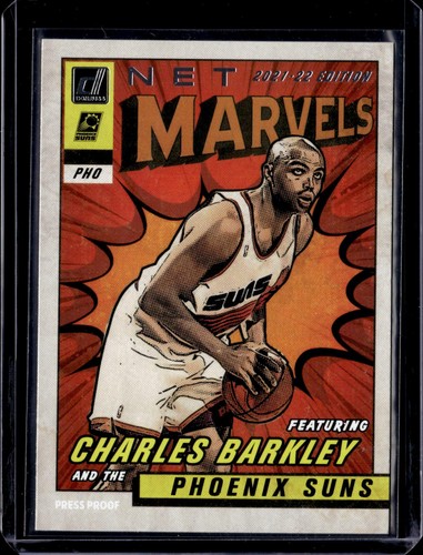 Charles Barkley 2021-22 Donruss #20 Net Marvels Phoenix Suns