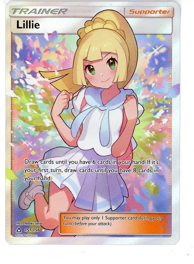 2018 Pokémon TCG Lillie Full Art Holo 151 NM