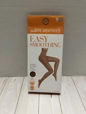 NEW size M Warners Blissful Benefits sheer shaping tights Nude 2 medium