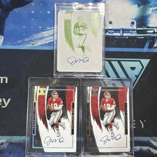 Joe Montana 2022 Impeccable Auto Lot Of 3 Cards 1/1 /5 /10 Chiefs Immortal Ink