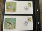 France 1990 #2227-2230 Fish - 4 FDCs