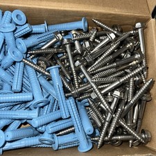 New Set  35 Pcs TURBOCOACH HEX FLANGE COACH SCREWS M10,with Duopower Wall