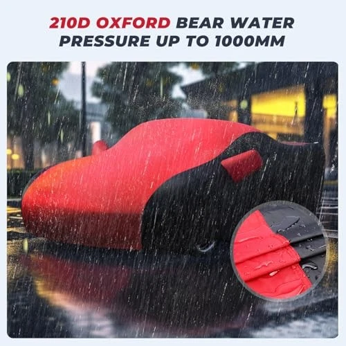 For Chevy Corvette C3 1968-1982 Waterproof Car Cover All Weather 6 Layers - Imagem 2 de 4