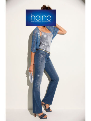 verkrachting het spoor Productiecentrum Jeans-Hose, Carry Allen by Heine. Blau denim. Strass. NEU!!! SALE%%% | eBay