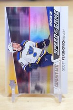 2021-22 UD Credentials Speed of the Game Rookies #SGR17 Scott Perunovich - Blues