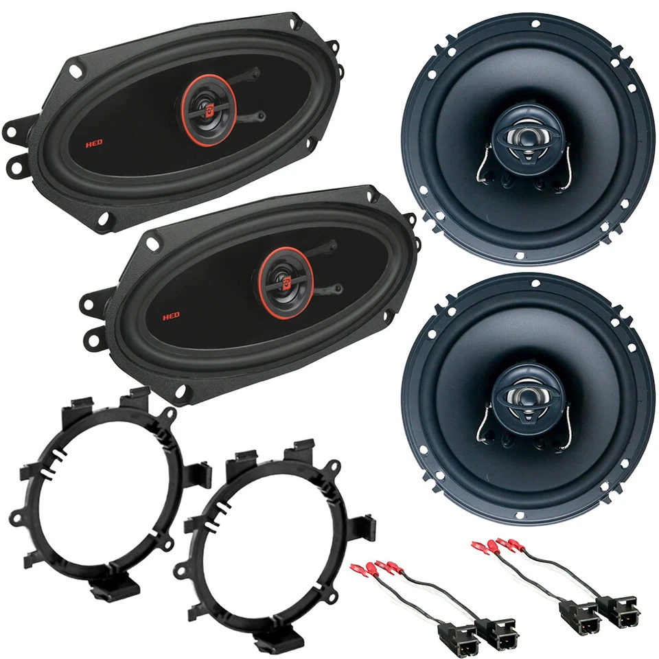 Cerwin Vega 6.5" & 4x10" door + overhead Speakers for 1995-2006 Suburban & Tahoe Foto 2 de 3