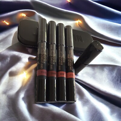 nude stix set! NEW! lip and cheek balm, lip color 4 pcs with sharpener full size
