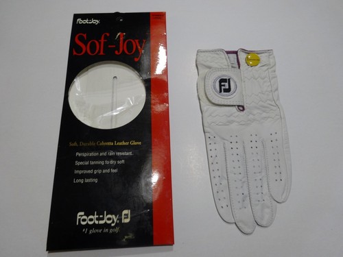 LH FootJoy Sof-Joy Cabretta Guanto da Golf da Donna in Pelle - Grande (Articolo # B) - Foto 3 di 5