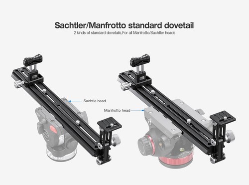 Leofoto VR-380Kit Updated 380mm Dual Pivot Long Lens Support, Manfrotto/Sachtler - Picture 7 of 8