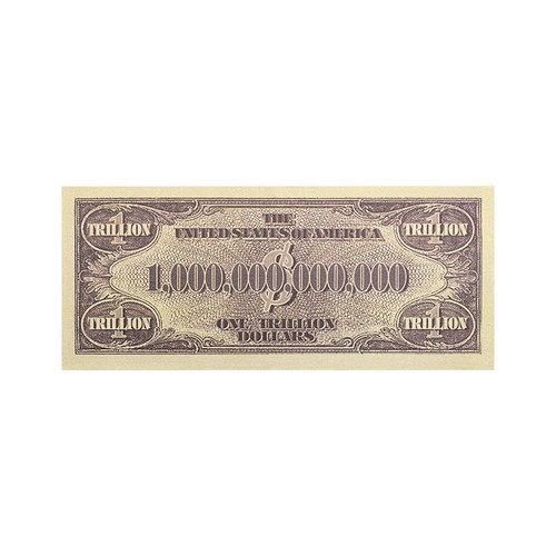 10pc Statue of Liberty Banknote 1 Trillion Dollars UV Serial Number Paper Money - Picture 7 of 7