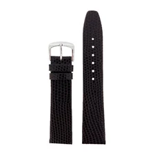 Watch Band Brown Leather Lizard Grain Mens Ladies 12mm - 20mm