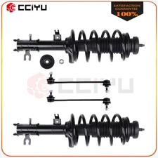 Fits 2004-2011 Chevy Aveo Front Complete Struts Assemblies Sway Bar Links 4pcs