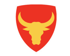4" 12th infantry army bumper sticker decal usa made