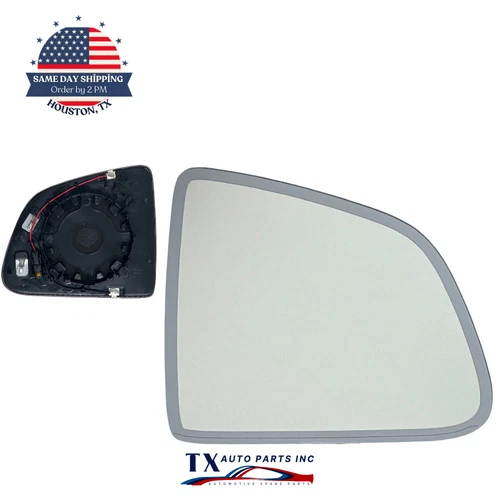 For 2020-2024 TESLA MODEL Y Passenger Right Side Mirror Glass with Auto Dimming