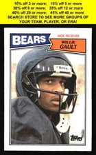 Vintage Football Card Singles Topps 1970s, 1980s You Pick - Part 4