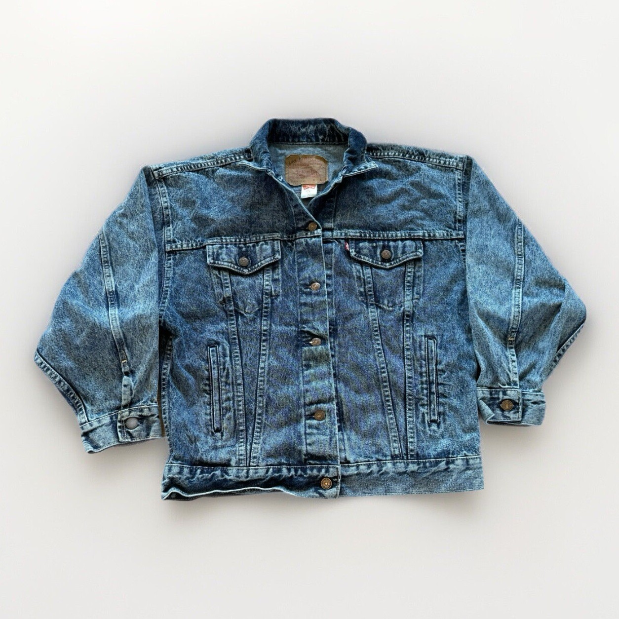 Vintage Levis Jacket Men's M Blue Denim Jean Trucker XX 80s 90s