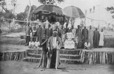 John Boko Cobham a king of Old Calabar 1912 Historic Old Photo