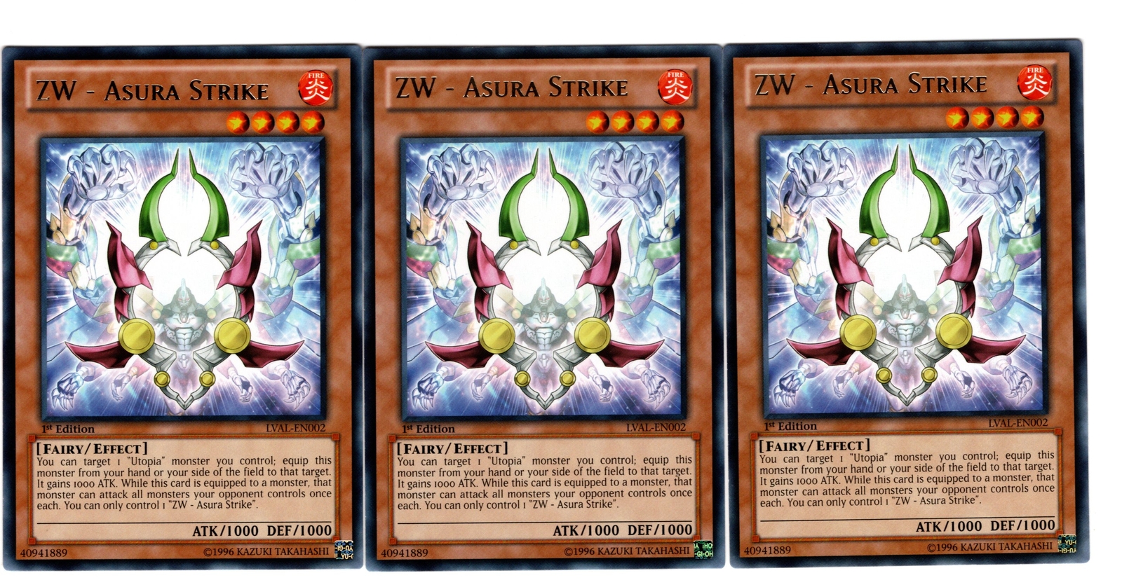 ZW - Asura Strike LVAL-EN002 Legacy Of The Valiant 1st Edition | Compra Online En