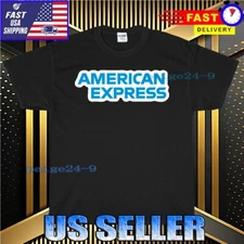 NEW SHIRT AMEX AMERICAN EXPRESS LOGO T-SHIRT FUNNY USA UNISEX TEE SIZE S-5XL