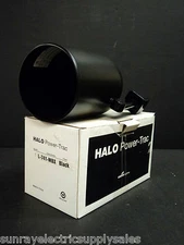 Halo - Cooper Lighting L741MBX Black Power Trac Roundback Track Light NEW in Box
