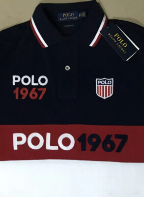 Polo Ralph Lauren Men's POLO SHIELD 1967 Classic Fit Polo Shirt