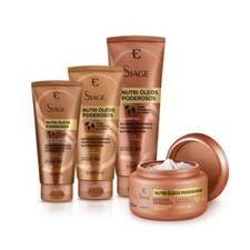 Eudora Si ge Nutri Powerful Oils Kit 4 Products Hair Nourishing Treatment