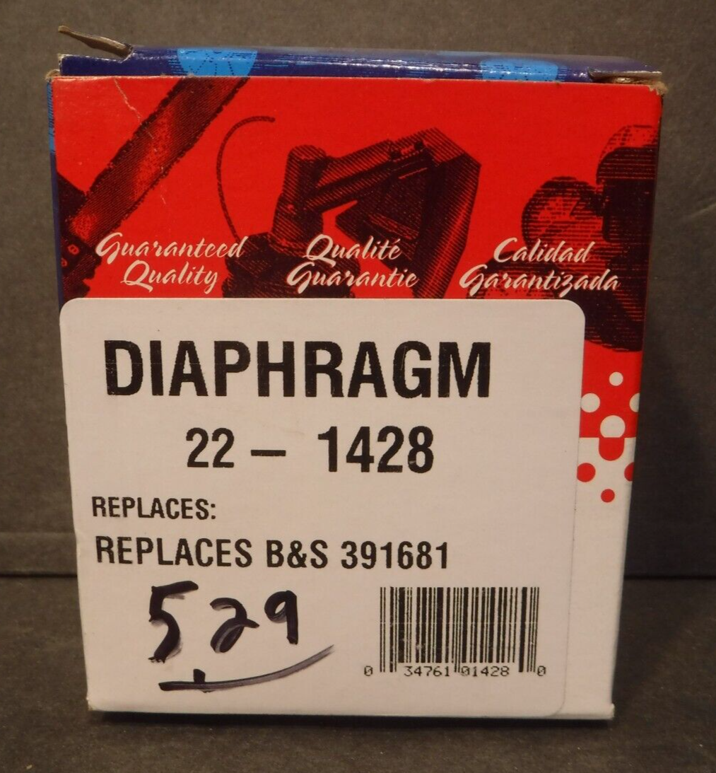 New Rotary Power Equipment Service Part Diaphragm 221428 / Replace B