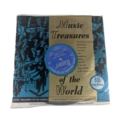 Music Treasures Record of the World Wagner Music Treasures Philharmonic Symphony