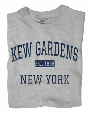 #ad Kew Gardens New York NY T Shirt Queens EST $18.99
