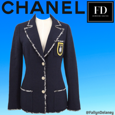 Chanel Vintage Runway/Editorial Jacket Cruise 2005 Size 36FR | eBay