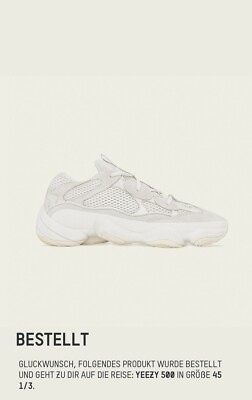 Adidas Yeezy 500 bone white
