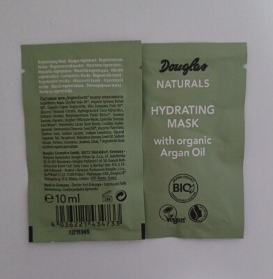 Douglas Naturals Face Care 860254 Hydrating Mask  Feuchtigkeitsmaske 2×10ml