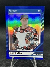 NICK LOFTIN 2024 Donruss BLUE 87/199 Kansas City Royals