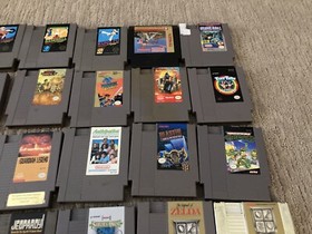 Nintendo NES lot of 28  Zelda, Castlevania, Mario, Ninja Gaiden, TMNT, sport