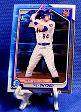 2024 Bowman Draft Chrome TREY SNYDER #BDC138 Rookie Prospect NEW YORK METS