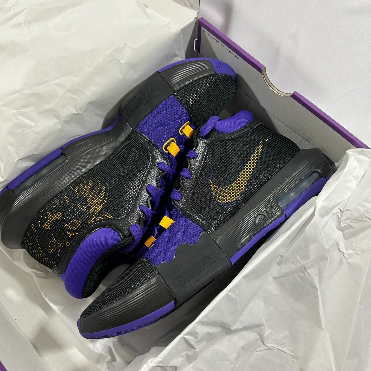 Brand new in box never touched lebrons lakers shoes AURORA_IF0694-001_PHSLH000-  main image 3