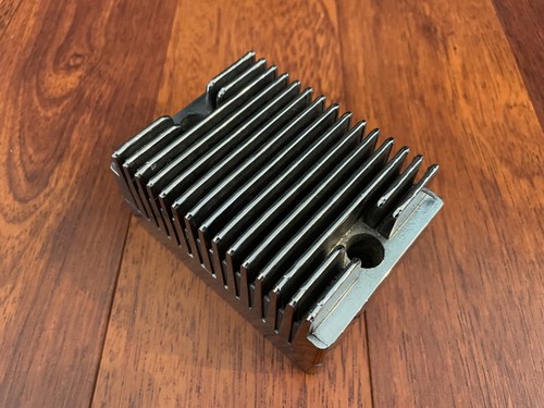 Mustang Vintage Chrome Voltage Regulator Heat Sync Cover - Picture 4 of 17