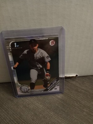 2019 Bowman Draft AARON SCHUNK Rookie Card RC Colorado ROCKIES #BD-129