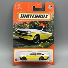 Matchbox 1975 Opel Kadett C GT/E  White & Yellow Read Description