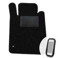 Fahrer Fußmatte Auto x1 Fahrermatte passend für Mercedes-Benz SLK R171 2004-2011