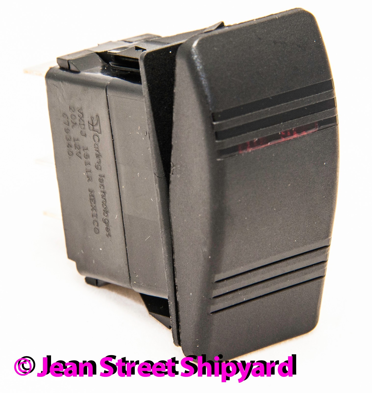 Seachoice 13021 Contura DPDT Black Illuminated Rocker Switch for sale  online | eBay