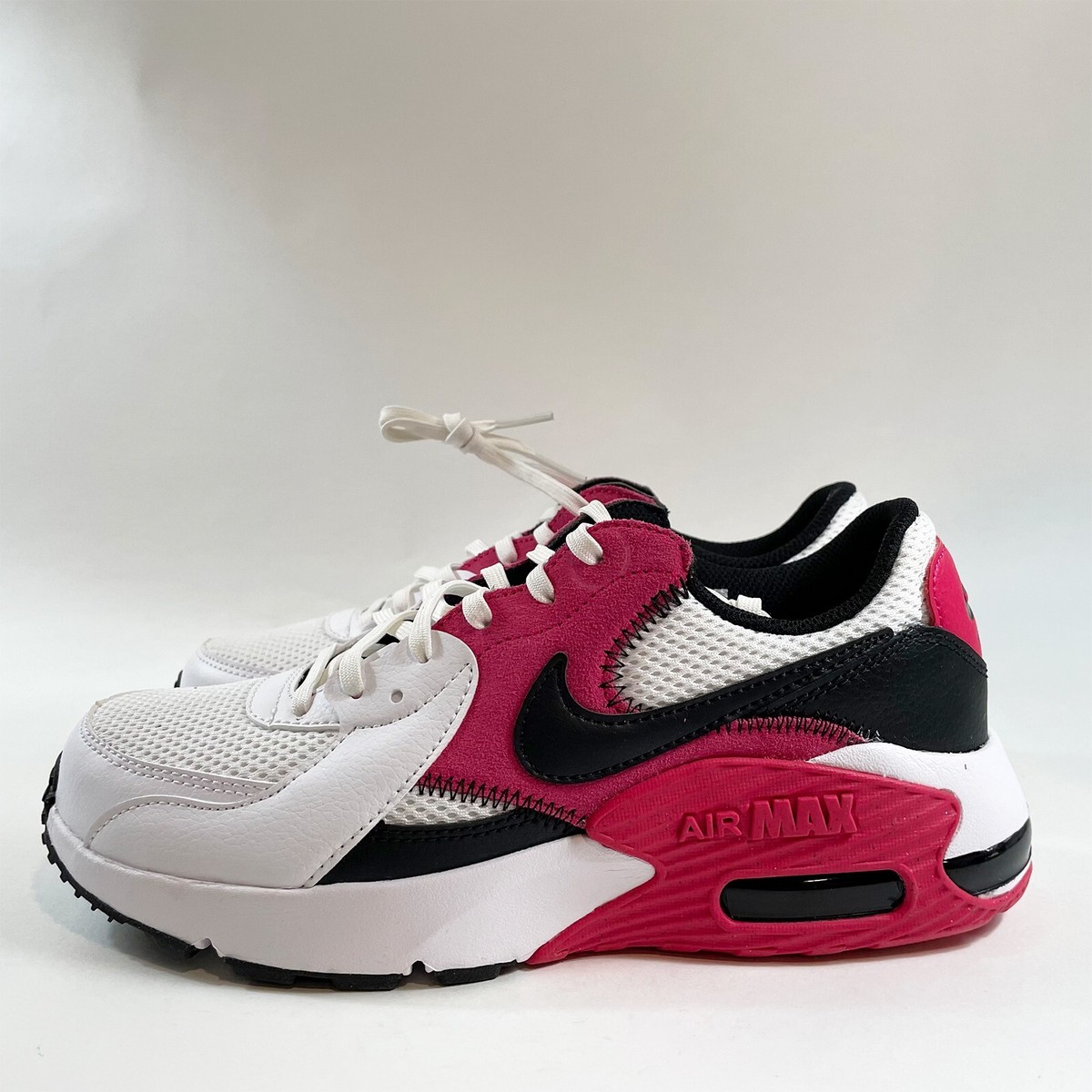 靴 NIKE AIR MAX EXCEE 24cm Nike Wmns Air Max Excee White/Black/Rush Pink CD5432-119 Sz 7 (see