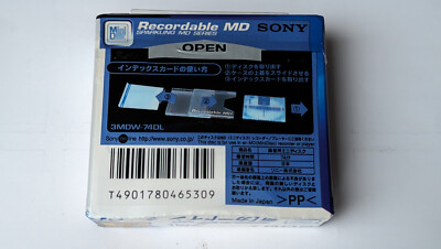 ソニー　セレブリティ MiniDisc MD SONY Walkman Pear Blue 74 Japan 3psc-3pack | eBay