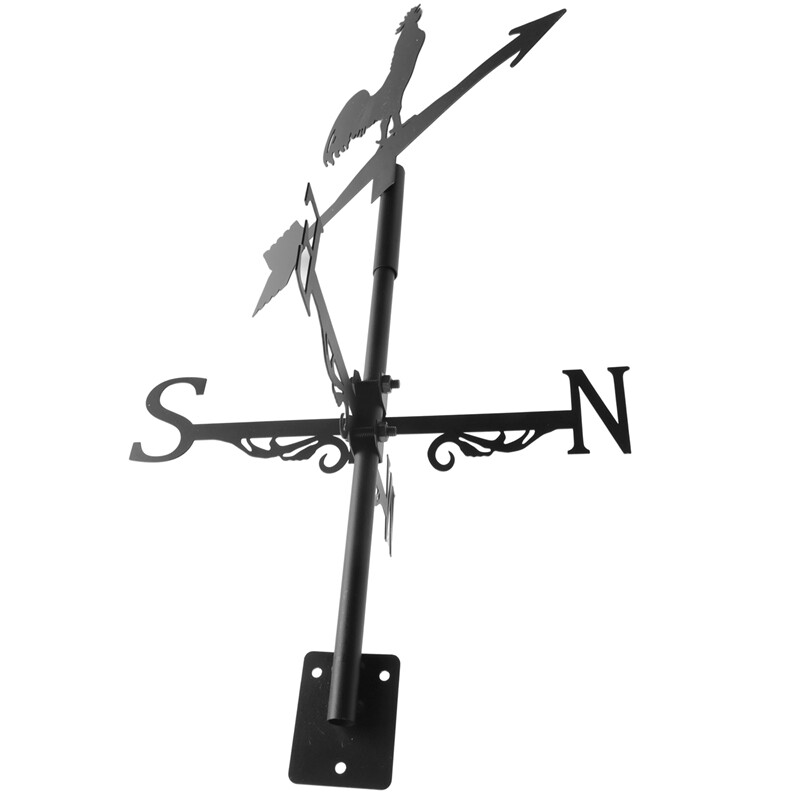 4X(Weathervane with Animal Chickens Garden Stake Weather Vane Wind