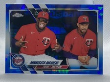 2021 Topps Chrome Update Sapphire Mashers #US248 Minnesota Twins Buxton Sano
