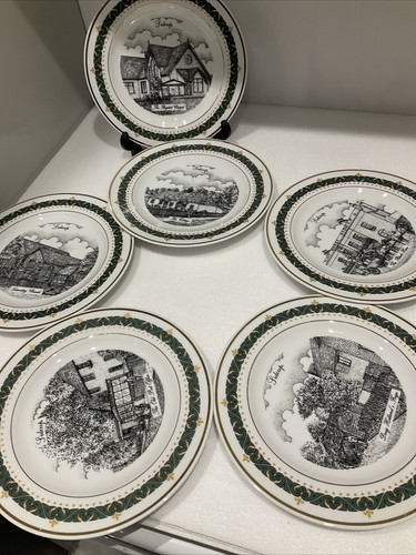 6 x THE CANTERBURY COLLECTION PLATES SIDCUP 1996 - Picture 3 of 8