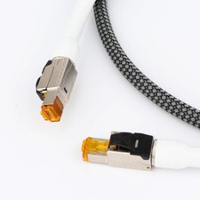 High-End Ethernet Cable Cat 8 Speed LAN Cable RJ-45 Network Patch Cable